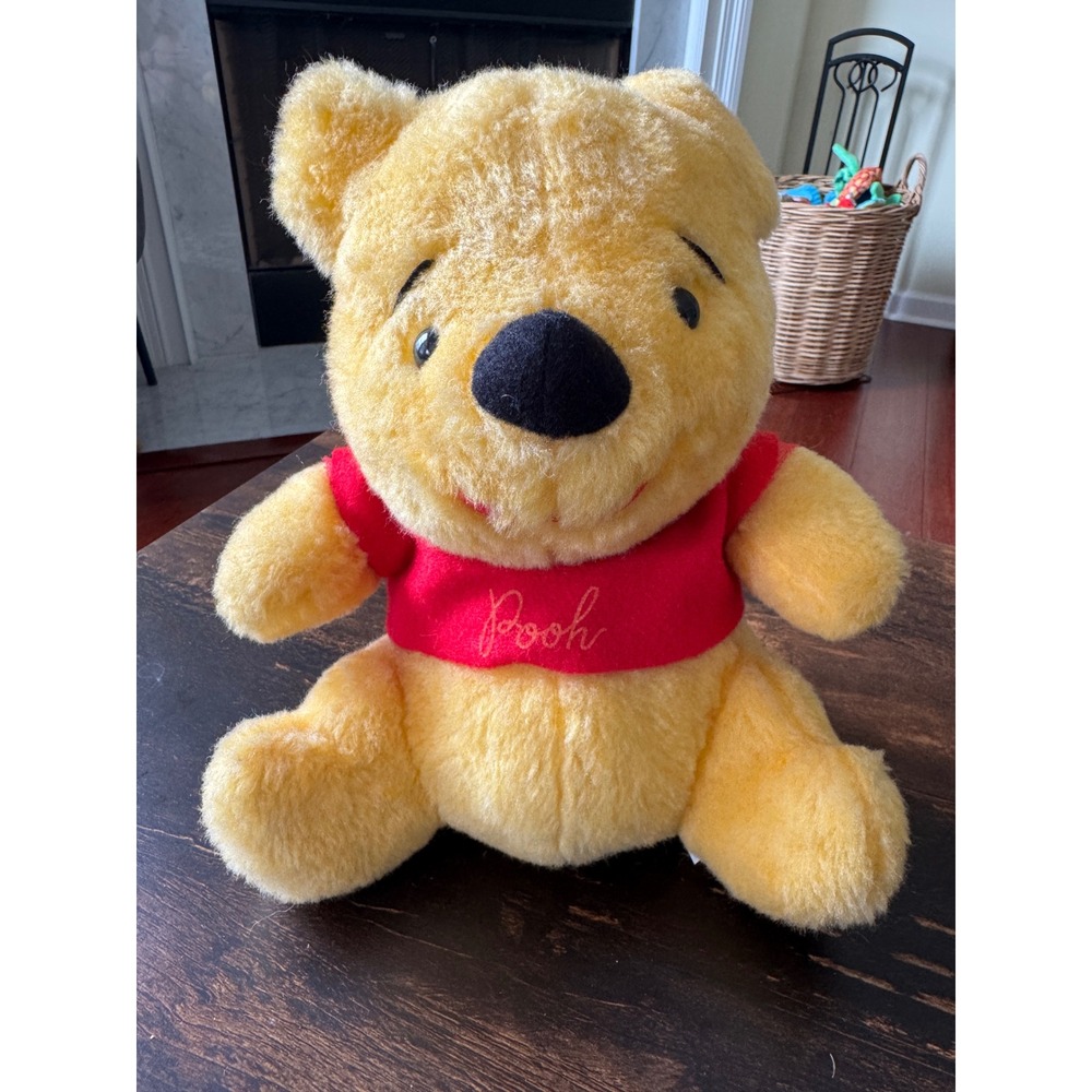 Vintage Disney Winnie the Pooh Plush Sears‎ Walt Disney Productions 9 Inch Bear